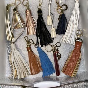 Elegant Tassel Keychain lot - Multicolor